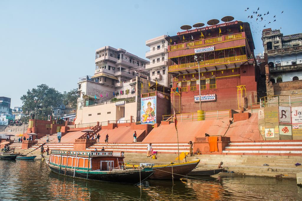 Ganpati pensión Varanasi Exterior foto