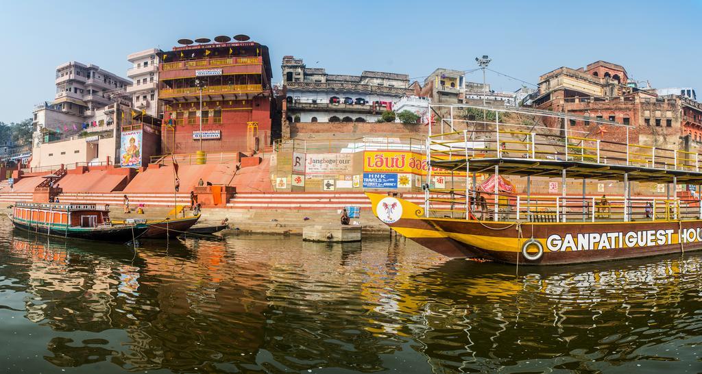 Ganpati pensión Varanasi Exterior foto